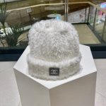 シャネル 秋冬用の暖かいニットキャップ cap レディース 2210XMJ60-CHM4722