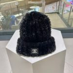 シャネル 秋冬用の暖かいニットキャップ cap レディース 2210XMJ60-CHM4723