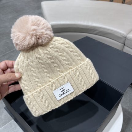 シャネル 秋冬用の暖かい ニットキャップ cap 帽 レディース 2210XMJ60-CHM4767