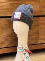 シャネル 秋冬用の暖かい ニットキャップ cap 帽 2210XMJ60-CHM4786