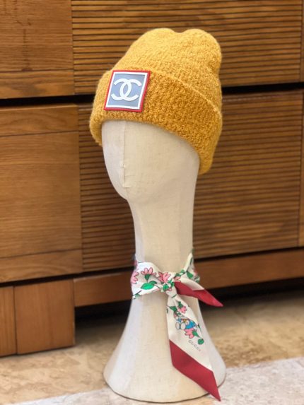 シャネル 秋冬用の暖かい ニットキャップ cap 帽 2210XMJ60-CHM4788