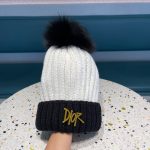 クリスチャンディオール 秋冬用の暖かい ニットキャップ cap 2210XMJ70-DIM4861
