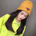 プラダ 秋冬用の暖かい ニットキャップ cap 2210XMJ55-PRAM4989