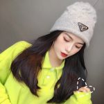プラダ 秋冬用の暖かい ニットキャップ cap 2210XMJ55-PRAM4990