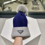 プラダ 秋冬用の暖かい ニットキャップ cap 2210XMJ70-PRAM4994