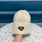 プラダ 秋冬用の暖かい ニットキャップ cap 2210XMJ55-PRAM4999