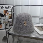 イヴ サンローラン秋冬用 ☆美品☆ バケットハット cap 2210XMJ50-YSLM5082