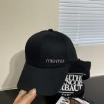 24SS 爆発 ミュウミュウ 新作 キャップ帽 男女兼用 2402SSHP50-MIU6042B