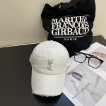 24SS 爆発 イヴ サンローラン 新作 キャップ帽 男女兼用 2402SSHP50-YSL6042B - 画像 (3)