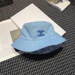 24SS 新品スーパーレプリカ 高品质シャネル  女性  バケットハット(Bucket Hat) 帽子 2405SSHP60-CHE6502