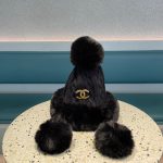 シャネル 秋冬用の暖かいニット帽 cap レディース 2210XMJ65-CHM4715 - 画像 (6)