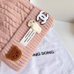 シャネル 秋冬用の暖かい ニットキャップ cap 帽 レディース 2210XMJ60-CHM4758 - 画像 (4)