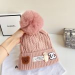 シャネル 秋冬用の暖かい ニットキャップ cap 帽 レディース 2210XMJ60-CHM4758 - 画像 (5)