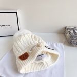 シャネル 秋冬用の暖かい ニットキャップ cap 帽 レディース 2210XMJ60-CHM4760 - 画像 (3)