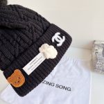 シャネル 秋冬用の暖かい ニットキャップ cap 帽 レディース 2210XMJ60-CHM4761 - 画像 (4)