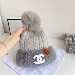 シャネル 秋冬用の暖かい ニットキャップ cap 帽 レディース 2210XMJ60-CHM4774 - 画像 (4)