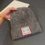 シャネル 秋冬用の暖かい ニットキャップ cap 帽 2210XMJ60-CHM4785 - 画像 (5)