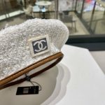 シャネル 人気商品 八角帽子 バスクバレー cap レディース 2210XMJ60-CHM4800 - 画像 (3)