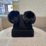 クリスチャンディオール 秋冬用 ニットキャップ cap 恋人 2210XMJ55-DIM4860 - 画像 (3)