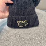 クリスチャンディオール 秋冬用 ニットキャップ cap 恋人 2210XMJ55-DIM4860 - 画像 (5)