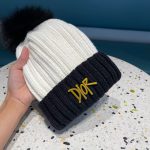クリスチャンディオール 秋冬用の暖かい ニットキャップ cap 2210XMJ70-DIM4861 - 画像 (4)