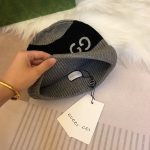 グッチ 優秋冬用の暖かい ニットキャップ cap 恋人 2210XMJ50-GUM4909 - 画像 (4)