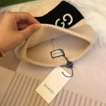 グッチ 優秋冬用の暖かい ニットキャップ cap 恋人 2210XMJ50-GUM4912 - 画像 (4)
