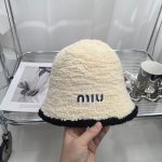 ミュウミュウ 優れた品質と低価格 バケットハット cap 2210XMJ50-MIUM4924 - 画像 (4)