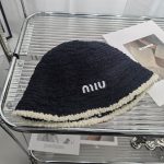 ミュウミュウ 優れた品質と低価格 バケットハット cap 2210XMJ50-MIUM4925 - 画像 (3)