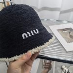 ミュウミュウ 優れた品質と低価格 バケットハット cap 2210XMJ50-MIUM4925 - 画像 (4)