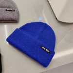 ミュウミュウ 優れた品質と低価格 ニットキャップ cap 2210XMJ60-MIUM4926 - 画像 (3)