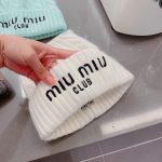 ミュウミュウ 優れた品質と低価格 ニットキャップ cap 2210XMJ-MIUM4932 - 画像 (6)