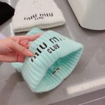 ミュウミュウ 優れた品質と低価格 ニットキャップ cap 2210XMJ-MIUM4933 - 画像 (5)