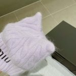 ミュウミュウ 優れた品質と低価格 ニットキャップ cap 2210XMJ-MIUM4937 - 画像 (5)