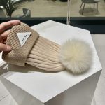 プラダ 秋冬用の暖かい ニットキャップ cap 2210XMJ70-PRAM4993 - 画像 (4)