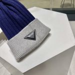 プラダ 秋冬用の暖かい ニットキャップ cap 2210XMJ70-PRAM4994 - 画像 (5)