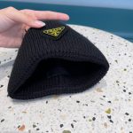 プラダ 秋冬用の暖かい ニットキャップ cap 2210XMJ55-PRAM4998 - 画像 (4)