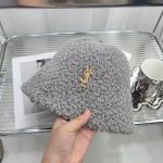 イヴ サンローラン秋冬用 ☆美品☆ バケットハット cap 2210XMJ50-YSLM5082 - 画像 (3)