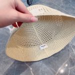 セリーヌ ☆夏新作☆ 編む バケットハット cap 2024BKJ50-CE0398 - 画像 (4)