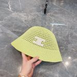 セリーヌ ☆夏新作☆ 編む バケットハット cap 2024BKJ50-CE0399 - 画像 (3)