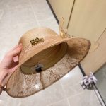 シャネル 上品なデザインが魅力 レース ソフトハット cap 2306LGJ68-CH6120 - 画像 (3)