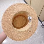 シャネル 大人気定番商品☆ ストローハット cap 2306LGJ73-CH6123 - 画像 (3)