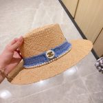 シャネル 大人気定番商品☆ ストローハット cap 2306LGJ73-CH6123 - 画像 (4)