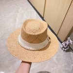 シャネル 大人気定番商品☆ ストローハット cap 2306LGJ73-CH6124 - 画像 (5)