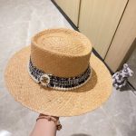 シャネル 大人気定番商品☆ ストローハット cap 2306LGJ73-CH6125 - 画像 (5)