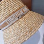 クリスチャンディオール 夏の新作 ストローハット cap 2306LGJ65-DI6250 - 画像 (5)