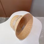 クリスチャンディオール 夏の新作 ストローハット cap 2306LGJ65-DI6250 - 画像 (7)