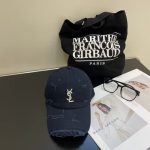 24SS 爆発 イヴ サンローラン 新作 キャップ帽 男女兼用 2402SSHP50-YSL6042A - 画像 (2)